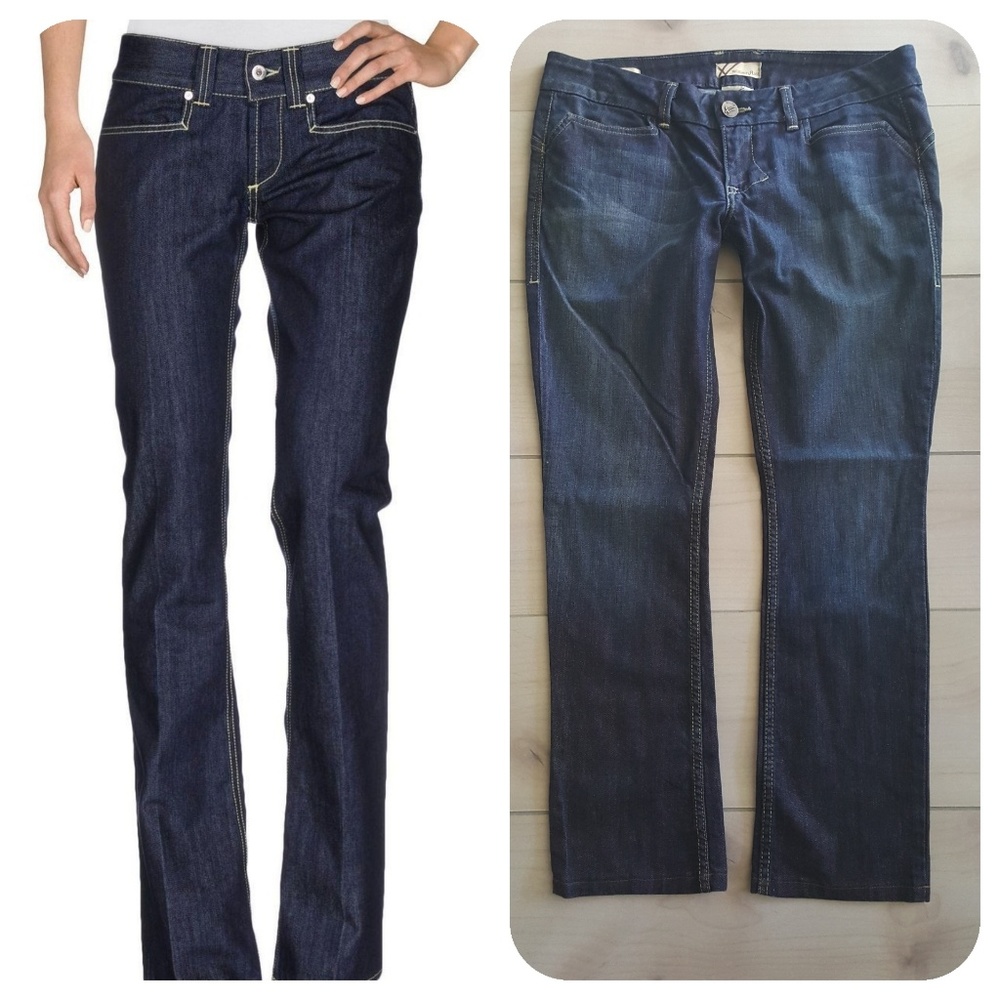 Straight leg jeans